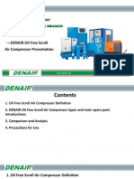 DENAIR Scroll Oil Free PPT (DWW 2.2-11 KW)