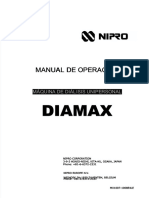 Diamax Diamax Diamax Diamax: Manua Manua Manual Manual L DE O L DE O de Ope de Ope Pera Pera Raci Raci Ción Ción ÓN ÓN