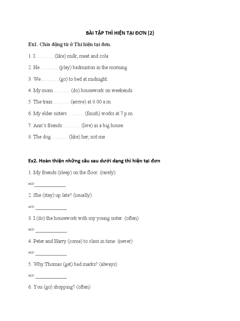 Bai tap thi hien tai don pdf