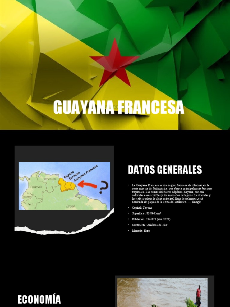 Guayana Francesa Capital Y Econom a PDF Ciencias Sociales