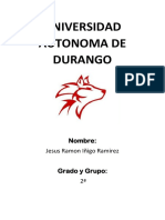 Universidad Autonoma de Durango: Jesus Ramon Iñigo Ramirez