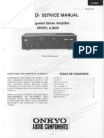 Onkyo A-8820 SM 3397 Service Manual