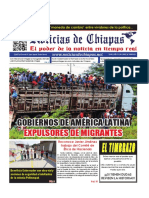 Periódico Noticias de Chiapas, Edición Virtual Viernes 14 de Abril de 2023