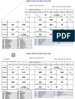 Jadual Kelas Pagi 2023 #3