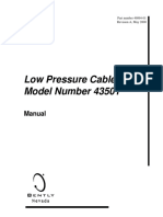 Low Pressure Cable Seal Model Number 43501: Manual