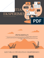 Penelitian Eksperimen: DR - Desi Tri Kurniawati.,SE.,MM, CPHR, CRP