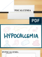 Hypocalcemia