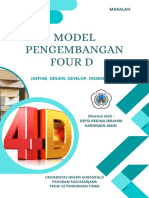 Model Pengembangan Four D: (Define, Design, Develop, Disseminate)