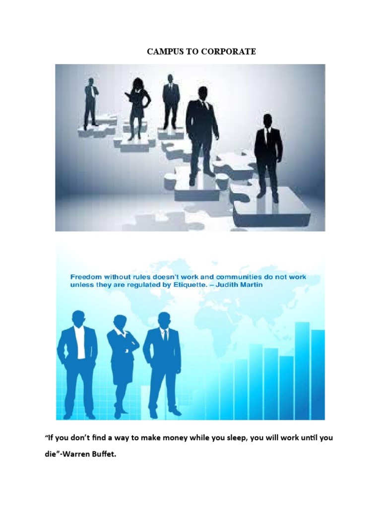 Campus To Corporate Bba Ca Pdf Business