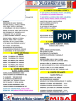 1.-Canto de Entrada 3. - Canto de Gloria. (Cont.) : Aleluya