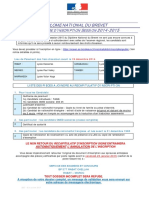 02 DNB 2015 Procedure D Inscription Pour Les Candidats Individuels Et CNED