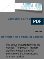 Launching A Product