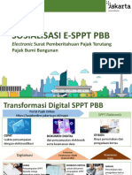 Sosialisasi E-Sppt PBB: Electronic Surat Pemberitahuan Pajak Terutang