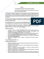 Anexo 1 Programa de Voluntariado Ambiental para Mujeres Pajareras