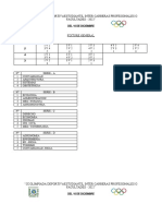 Fixture Partidos - Futbol V y D 2022 Unsm