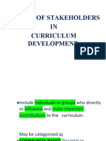 IV. role of stakeholders conde TPR