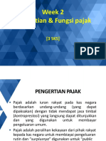 Week 2 - Pengertian Dan Fungsi Pajak - Tat