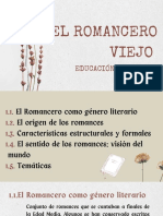 El Romancero Viejo - Ed. Literaria
