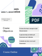 PH Measurements and Calibration