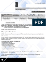 Product Information: Date: Friday, 17 February 2023 Reference Product Product Price (BBL) Inspection