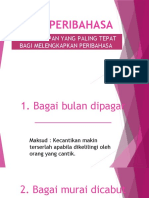 Kuiz Peribahasa: Pilih Jawapan Yang Paling Tepat Bagi Melengkapkan Peribahasa