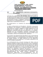 Orden Telefónica Nº288 - 2023-Comasgen Co-Xiii Macrepol Ucayali/Regpol Ucayali. Ceopol