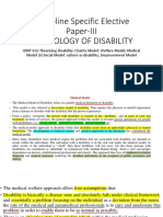 Unit-Ii Psychology of Disability