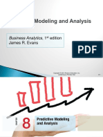 Chapter 8 A - Predictive Modeling and Analysis