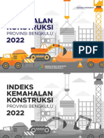 Indeks Kemahalan Konstruksi Provinsi Bengkulu 2022