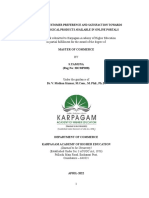 Project Work Submitted To Karpagam Academy of Higher Education in Partial Fulfillment For The Award of The Degree of