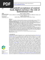 Household Acceptance of Central Bank Digital Currency