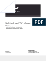 User Manual: Nighthawk Mesh Wifi 6 System