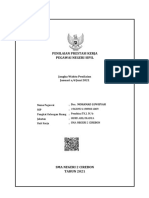 Penilaian Prestasi Kerja Pegawai Negeri Sipil: Jangka Waktu Penilaian Januari S/D Juni 2021