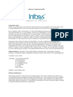 Infosys Company Profile