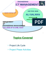 Project Management: Ali Salman