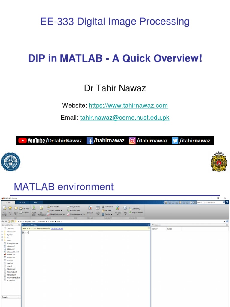 3 lecture dip dip in matlab drtahirnawaz pdf