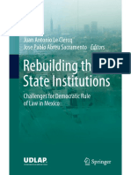 Rebuilding The State Institutions: Juan Antonio Le Clercq Jose Pablo Abreu Sacramento Editors