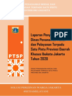 LAPORAN PELAYANAN DINAS PENANAMAN MODAL 2020