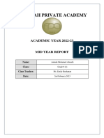 Fujairah Private Academy: ACADEMIC YEAR 2022-23