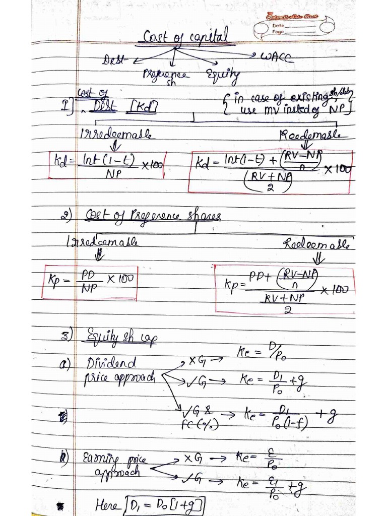 cost-of-capital-formula-pdf