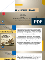 Teori Hukum Islam: Maryono Dosen: Dr. Taufiqurrohman Syahuri, SH, MH