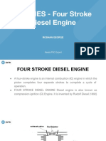Four Stroke Diesel Engine - How it Works