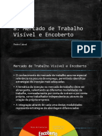 Mercado de Trabalho Visível e Encoberto