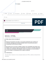M1S1: HTML