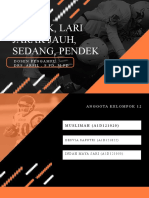 Atletik, Lari Jarak Jauh, Sedang, Pendek: Dosen Pengampu: Drs. Arsil, S.PD, M.PD