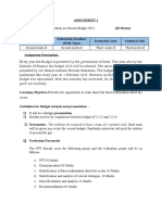 MOFS Budget Assisment