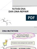 MUTASI DNA DAN DNA-REPAIR