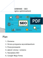 Pozycjonowanie - Seo (Search Engine Optimization)