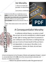 A Consequentialist Morality
