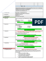 Lesson Plan in Filipino